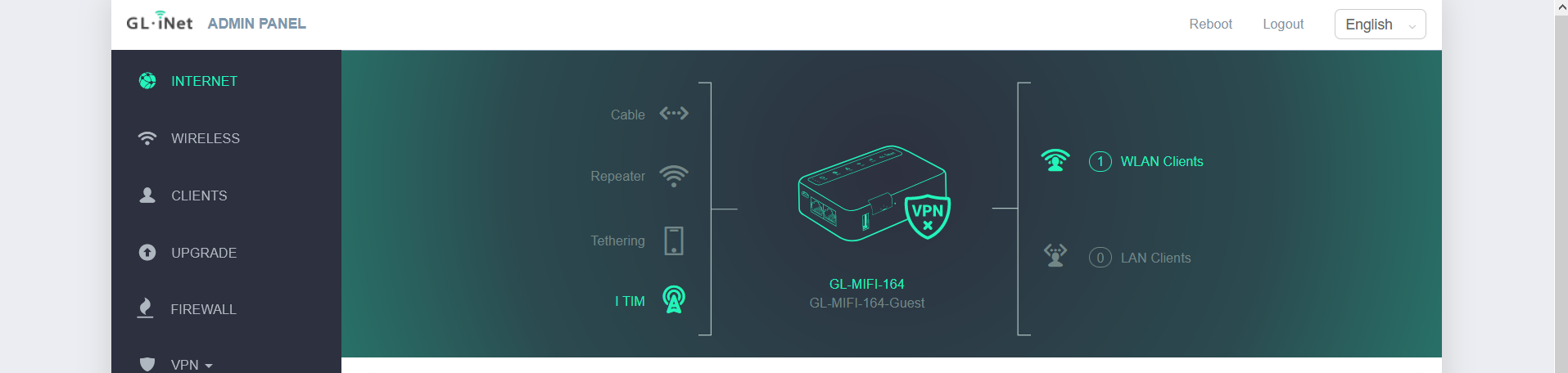 Check your connectivity to the Telnyx network on your GL-MiFi Router