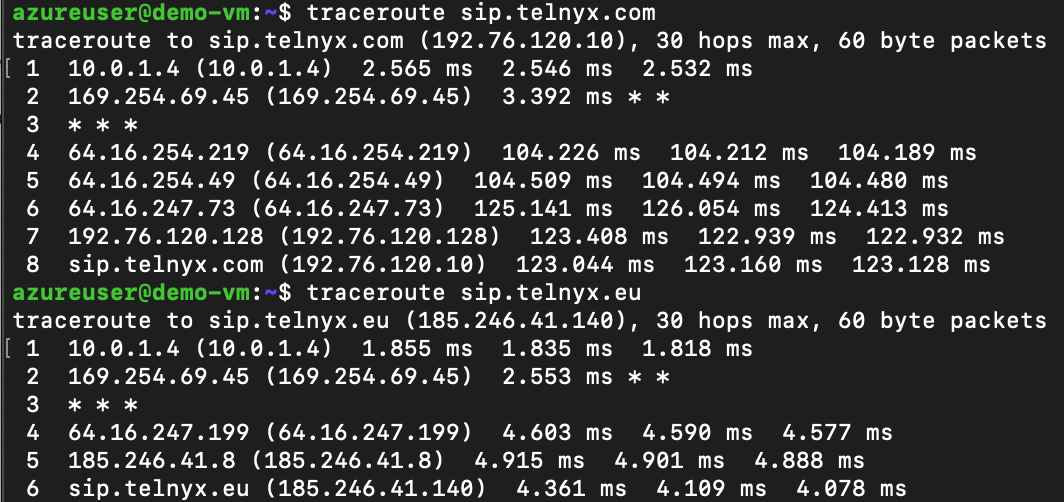 Azure Validate Connection