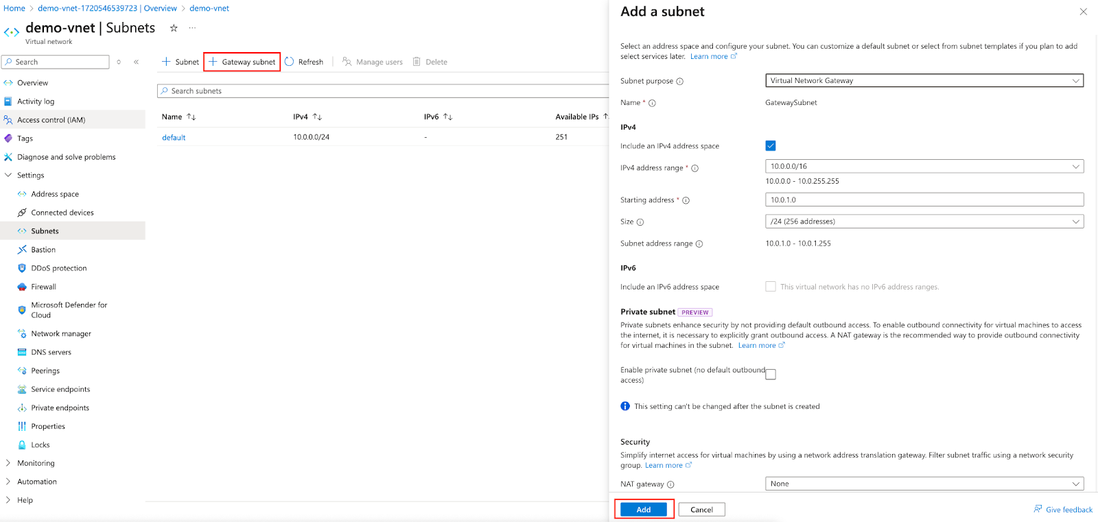 Azure Virtual Network 2